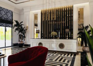 فضای بازی کودکان در برج آترا تهران