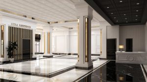 سالن ورزشی مجهز برج آترا در منطقه کوهک